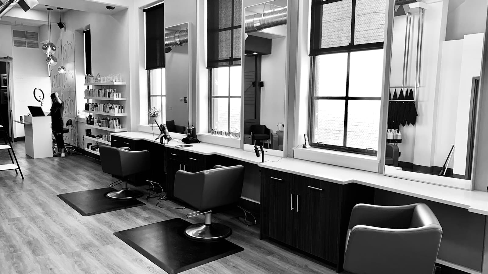Professional blow dry and styling at RUSH Salon