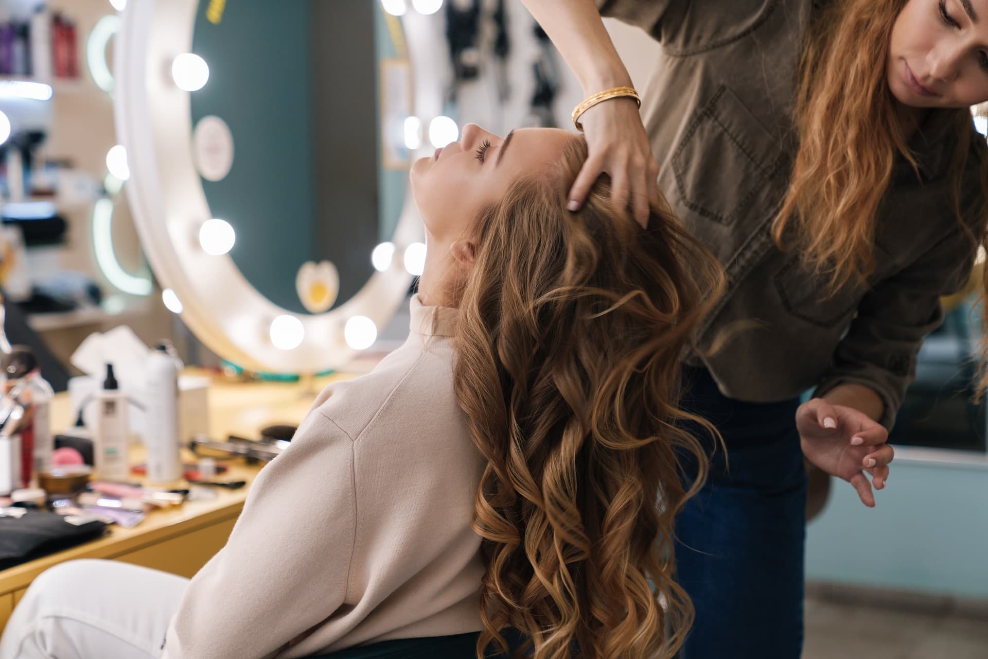 What's the difference between salon and at-home hair treatments?